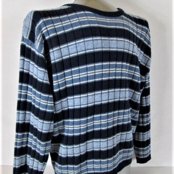 NORTHERN REFLECTIONS MENS Large BLUE SWEATER (I)E1 - Picture 3 of 8